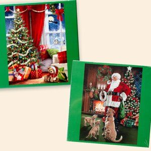 TWO 🎄Adorable 🎄 500 Piece Christmas Jigsaw Puzzles